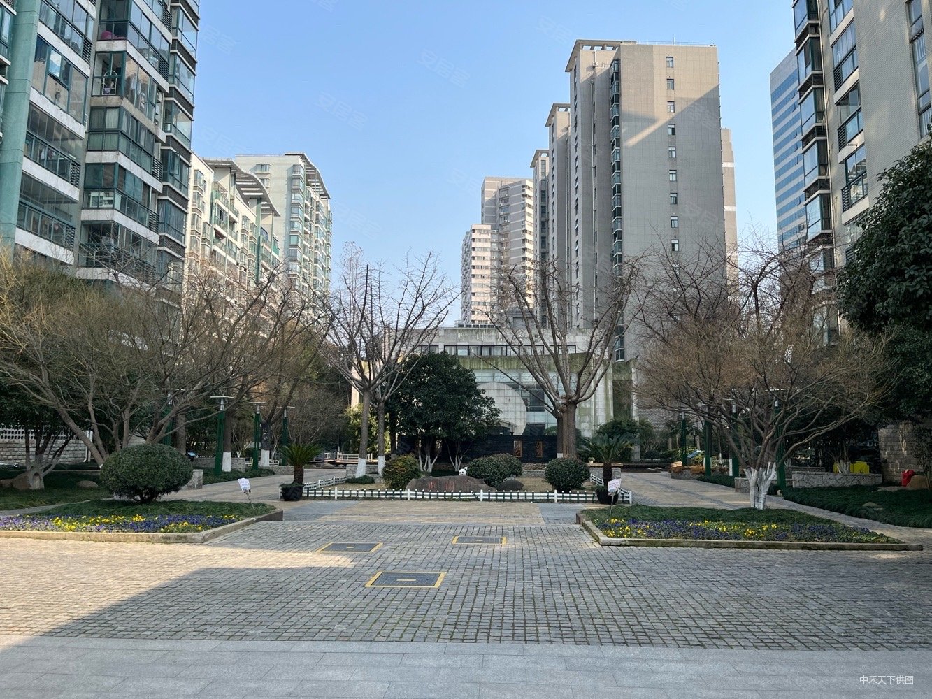 金鹰国际花园超大阳台高档住宅环境好阳光全天不遮挡