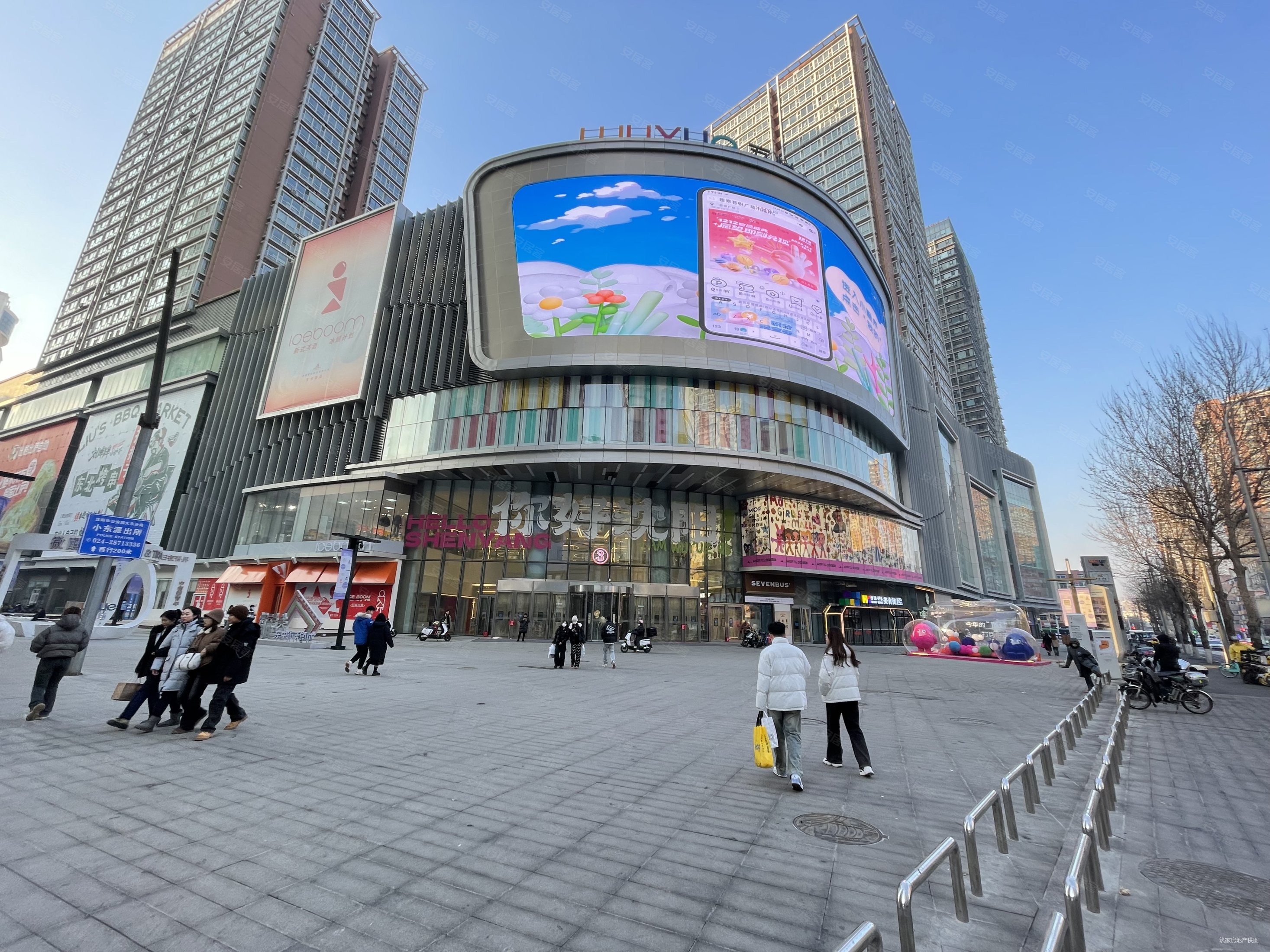 湖塘吾悦广场地铁图片