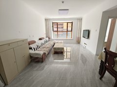 通辽科尔沁桥北桥北市政府附近 西湖名都电梯楼 通透两室家电齐全 年租不短租出租房源真实图片