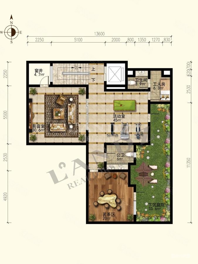 富力十号(别墅)4室3厅5卫483㎡东6700万