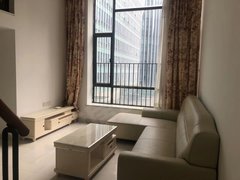 珠江新城 铂林国际公寓 精装复式两房 民水民电 拎包入住