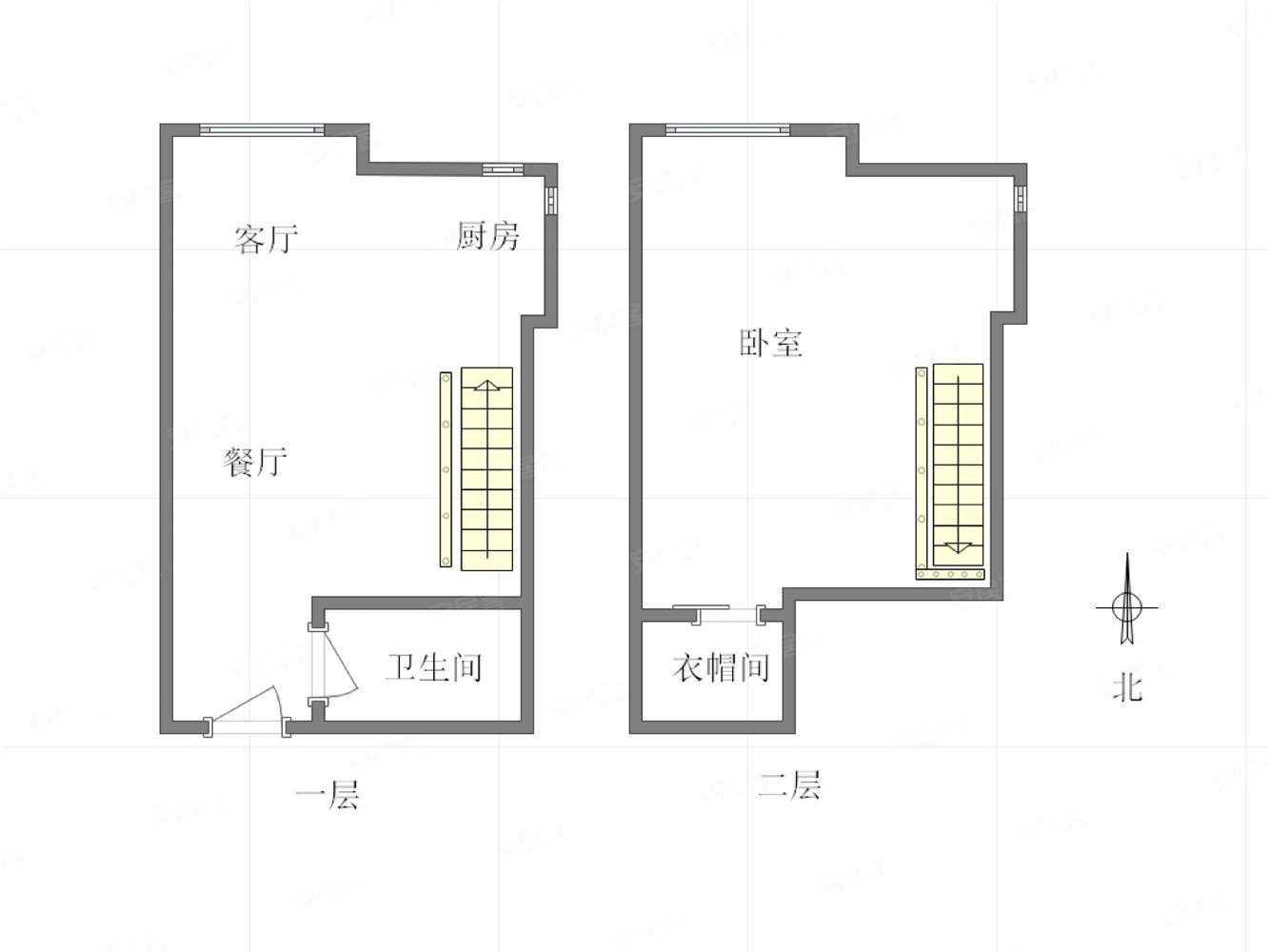 跃层一室一厅业主急售48