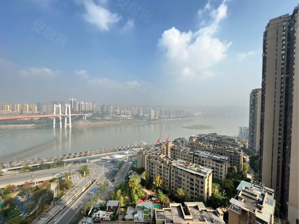 重庆九龙坡谢家湾华润二十四城嘉悦府江景房,华润二十四城四期,精装1