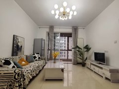 南阳宛城新市政府1700一月带暖气 万悦城儒林文化苑80平精装两室 园林小区出租房源真实图片