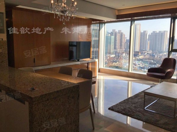 上海黄浦淮海中路济南路8号小区巴卡拉108平一房 (可短租)全屋地暖