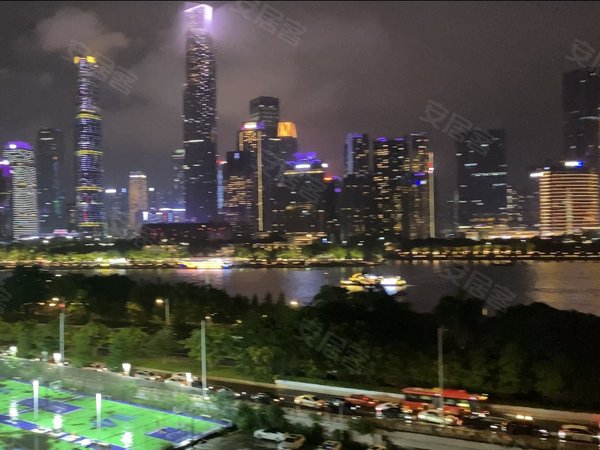 【多图】珠江帝景苑,广州塔租房,珠江帝景苑 一线江景四房首租 望广州