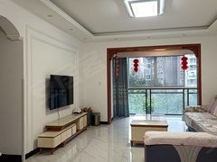南充南部幸福广场县政府 政务中心旁 精装电梯套二出租房源真实图片