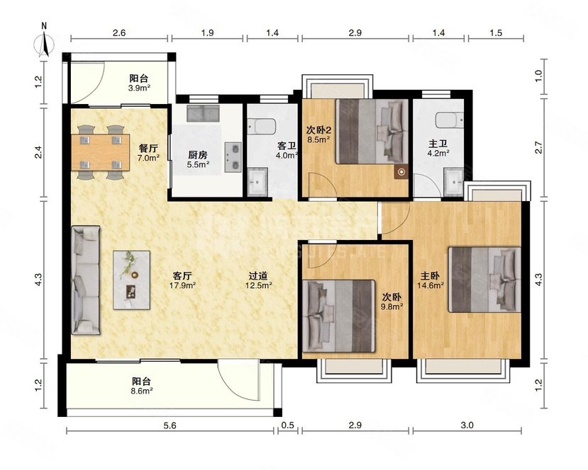 华侨城万科世纪水岸二期云峰