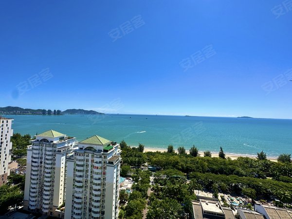 三亚天涯三亚湾兰海花园(三期)(高清拍摄)一线海景~3房2卫~高端小区