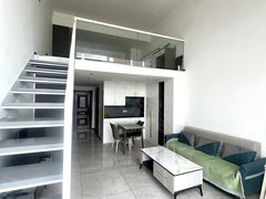 龙口西城区北马大街押1付1 天街复式公寓 嘎嘎板正 拎包入住 真不错呀出租房源真实图片