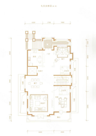 润泽御府4室2厅3卫482㎡南北4599万