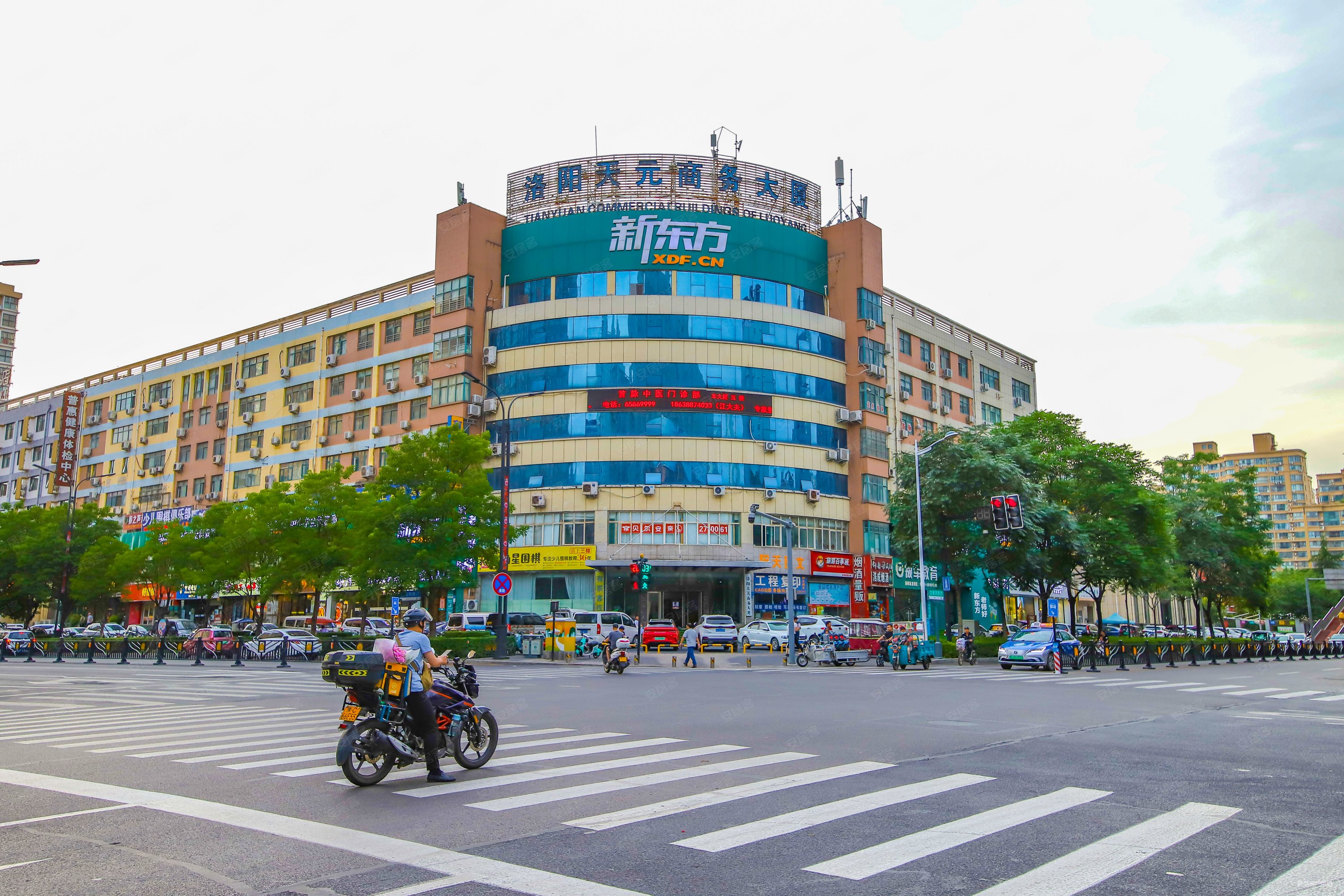 洛龙好房天元商务大厦精装修办公写字楼70年产权楼层好可砍价