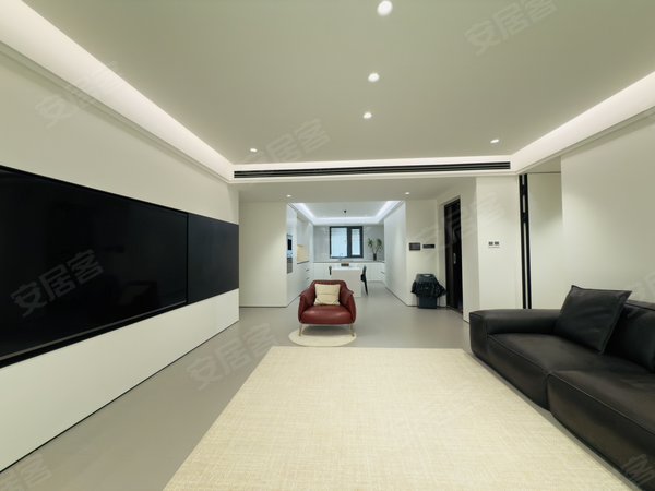 金华东阳横店南江玺南江玺4房3卫豪华现代风装修   奶油风 价格给力家具齐全出租房源真实图片