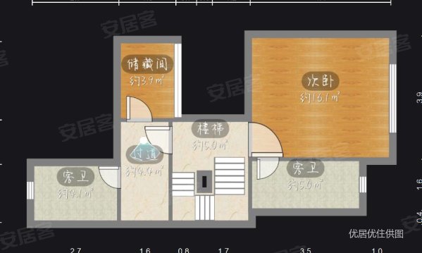 万科城B区(别墅)4室2厅2卫123.66㎡南北185万