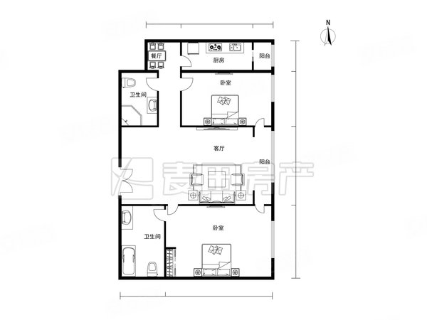 【多图】亮马名居,朝阳公园租房,2室2厅 亮马名居,朝阳租房-北京58