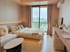 深圳宝安固戍1号线固戍地铁口 轻奢品牌公寓 原木风格 拎包入住出租房源真实图片