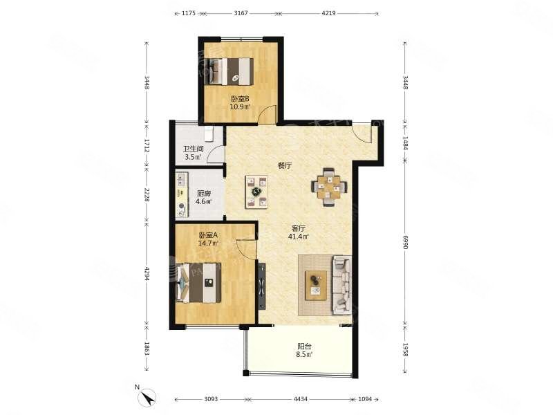 长寿路 近地铁 商品住宅 出行方便 楼层好 朝南 近医院,上青佳园二手