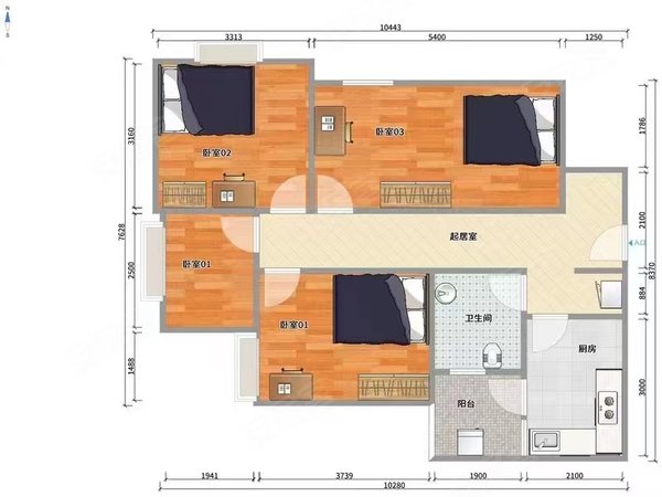 【多图】广汇御园二期b区,西博城租房,6号线杭州路! 大悦城!