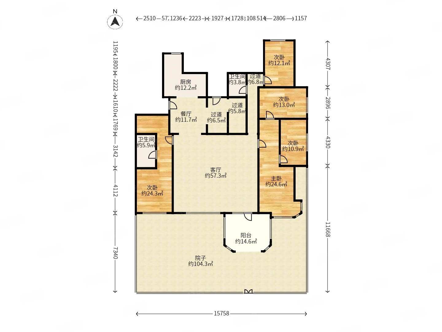 高区一楼带院带下跃改善住宅高端社区