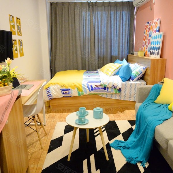 海棠别馆来自品牌公寓朗诗寓05-131660元/月安选整租 | 锦业一路