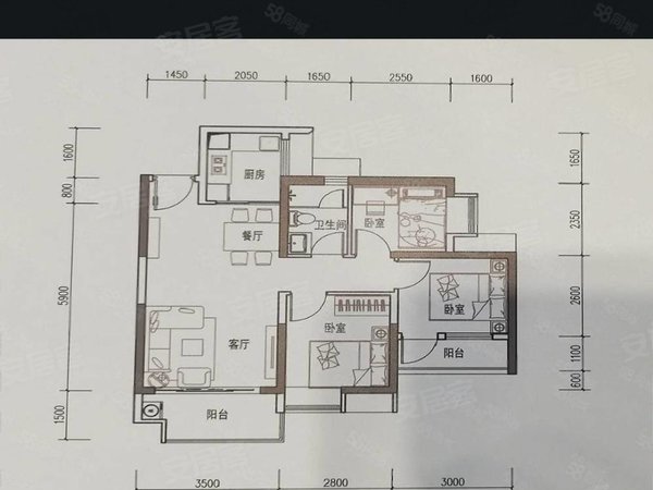 深圳宝安沙井星河荣御11号地铁口 京基百纳 星河荣御 精装修 南北朝向