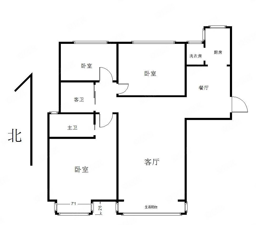 复地御澜湾5室2厅2卫245㎡南北400万