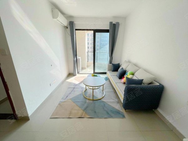 杭州拱墅和睦湖墅观邸大悦城旁 凯德湖墅精装一室 客厅带阳台采光好