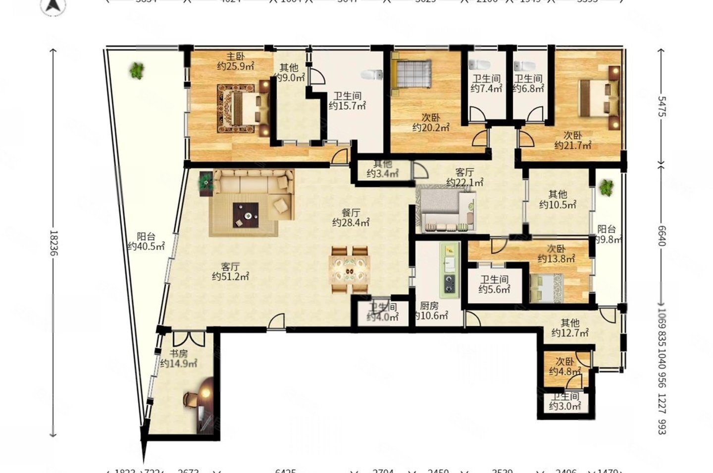 湾区墅质奢装深圳湾一号成功人士聚集阔享豪装景观好