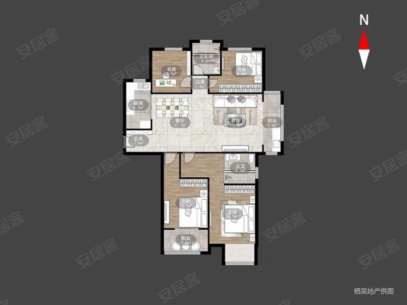 东边户!精装大四房!专卖阳光龙庭!价格我说了算!房子包满意