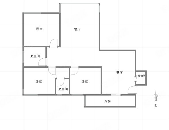 都市桃源3室2厅2卫125㎡南114.5万