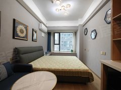 咸阳西咸新区(咸阳)沣东新城(咸阳)押一付一  西咸大厦地铁口 东望中心 平层精装一室  阳光荟出租房源真实图片