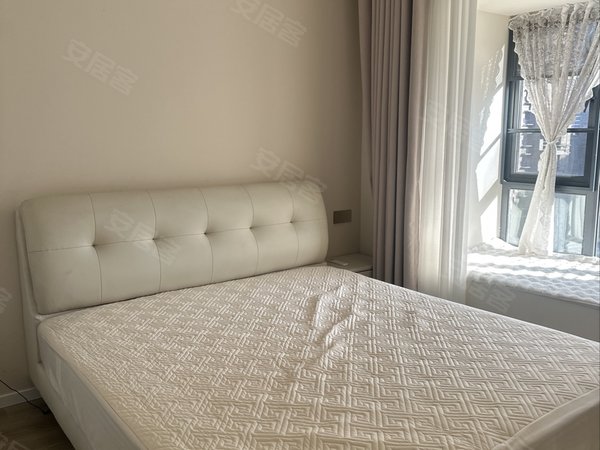 凉山西昌长宁小区星月湖畔航天学校对面 奶油风套三 带空调 家具齐全 拎包入住出租房源真实图片