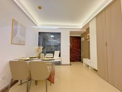 明港明港镇明港城区一中二小旁 恒源翰林院一期 全新装修 家具齐全 出行方便出租房源真实图片