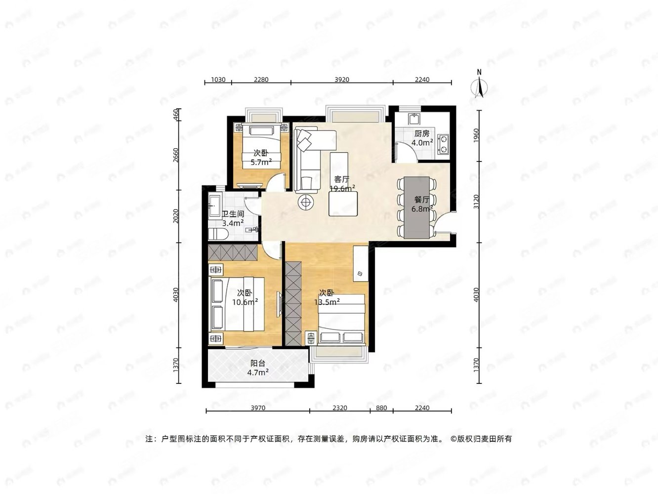 霞镜新城八区毛坯三房高楼层采光好无遮挡