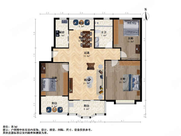 时代花园三室二厅多层洋房 观景楼层 地段繁华 有车位独立车