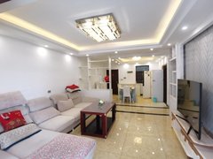 昭通昭阳昭阳城区紫光小区 精装修可月付可短租 3室2厅2卫 家具家电齐全出租房源真实图片