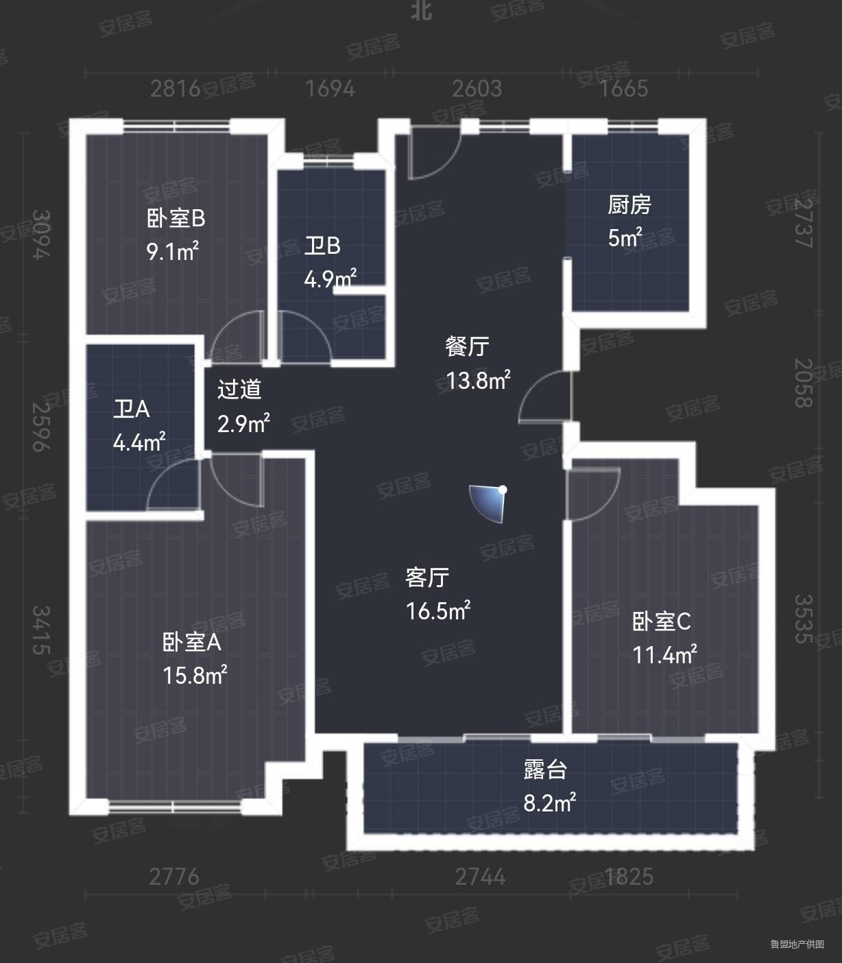 急售立马卖低于市场价白鹭金岸塞纳阳光79万大三室毛坯