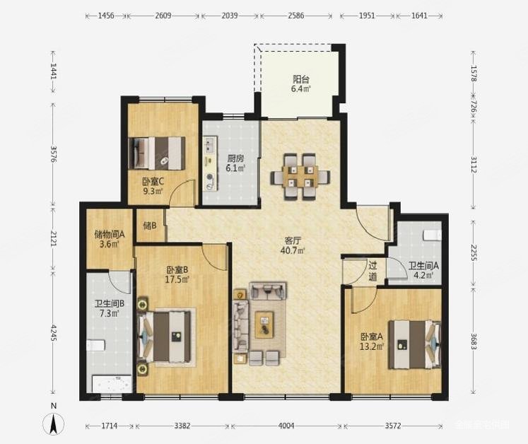 受业主委托,面谈三次,看中可谈100w带子母车位来电即可看房,尚峰名邸