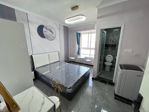 六安裕安裕安万达广场月亮岛小区原房，东无中介月亮岛小区皖西学院旁，月亮岛小区精装酒店式公寓出租房源真实图片