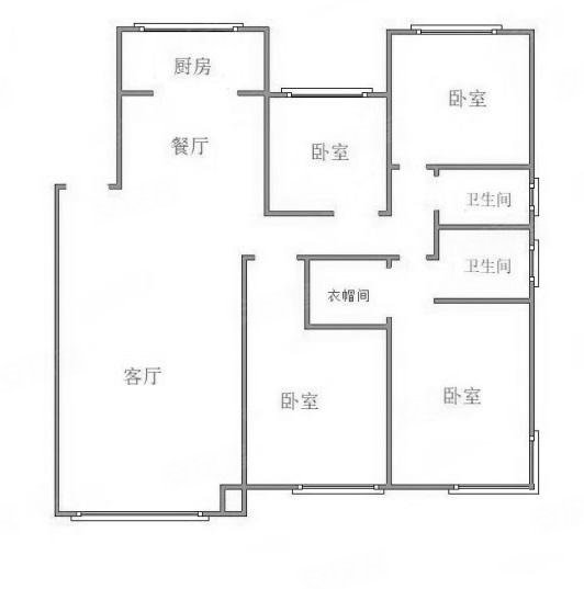 K2玉兰湾3室2厅2卫122.67㎡南北168万