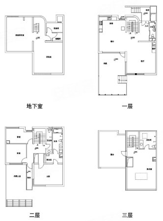 龙山新新小镇5室3厅4卫290.4㎡南北575万