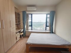 广州黄埔知识城旺村站 温馨新靓全屋定制自住标准装修合景天峻单间 有密码看房出租房源真实图片