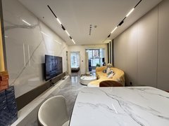 贵阳南明花果园财富广场T区精装两室两厅一卫出租房源真实图片
