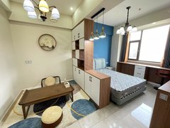 庆阳西峰西峰城区可半年付！独立厨房！万辉国际！惠风尚院！拎包入住！精装一居室出租房源真实图片