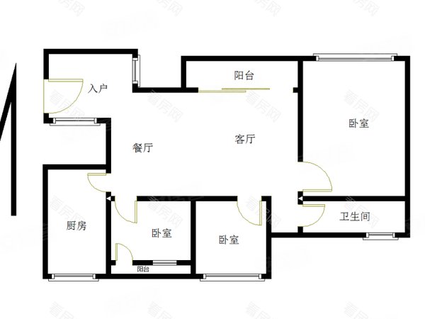 深圳宝安福永御景水岸花园(温馨花园)御景水岸花园(温馨花园) 3室2厅1