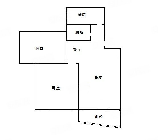 南雅苑小区2室2厅1卫66.74㎡南400万