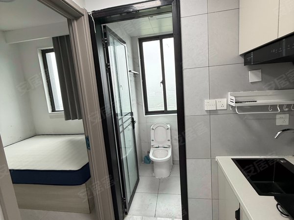 海宁长安镇农发区虹运驿府长安地铁口虹运驿府精装1室一厅一厨一卫出租电梯房出租房源真实图片