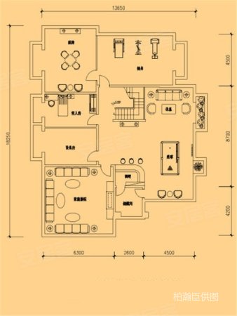 翡翠公园(卓兴路4号院)3室1厅2卫180㎡南北1080万