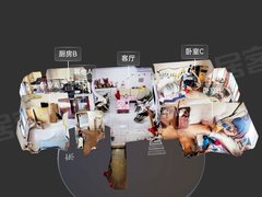 天津河西越秀路中豪世纪花园 2室2厅1卫出租房源真实图片