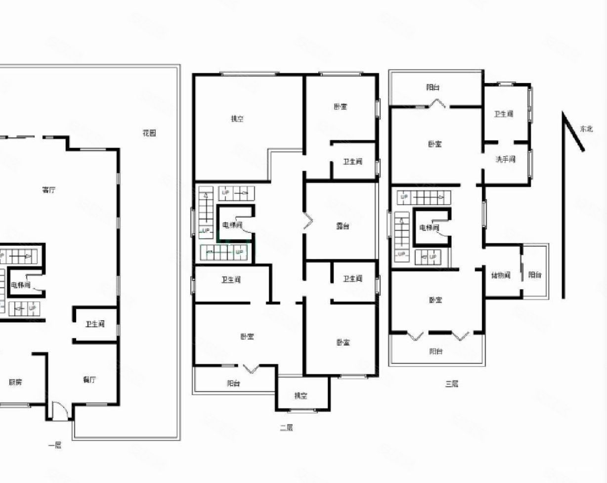 亏本卖江北城市中心保利山庄独栋别墅带200平大花园地下室电梯